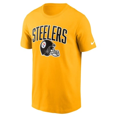 Shop Nike Gold Pittsburgh Steelers Team Athletic T-shirt