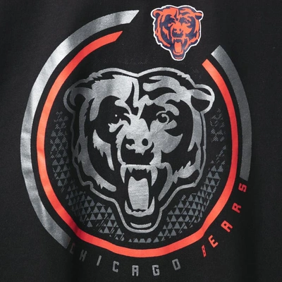 Shop Fanatics Branded Black Chicago Bears Big & Tall Color Pop T-shirt