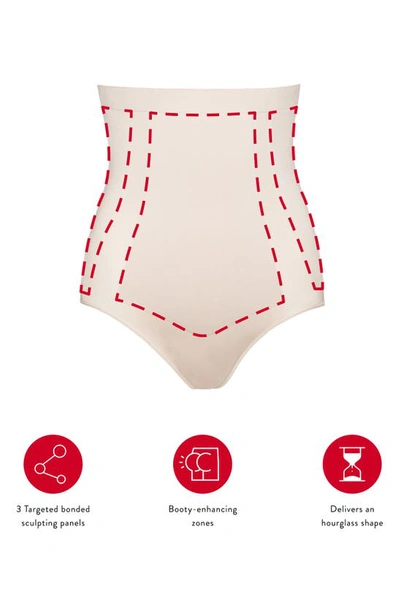 Spanx Oncore High-waist Shaper Briefs In Soft Nude