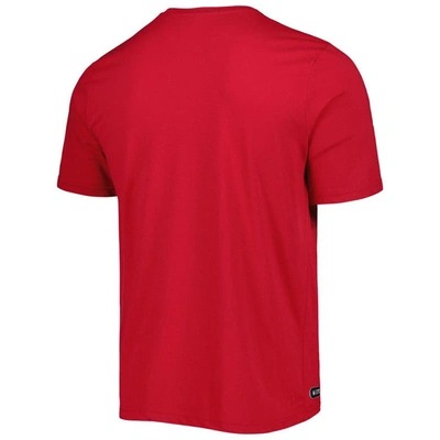 Shop New Era Cardinal Arizona Cardinals Combine Authentic Training Huddle Up T-shirt