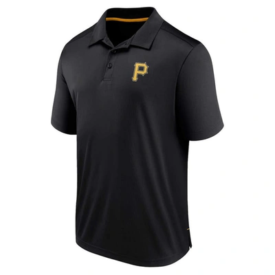 Shop Fanatics Branded Black Pittsburgh Pirates Hands Down Polo