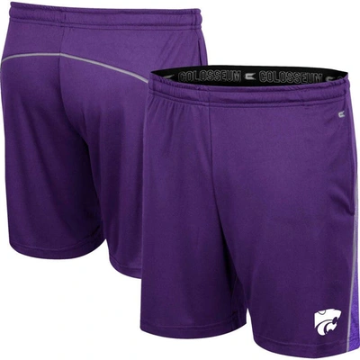 Shop Colosseum Purple Kansas State Wildcats Laws Of Physics Shorts