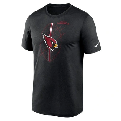 Shop Nike Black Arizona Cardinals Legend Icon Performance T-shirt