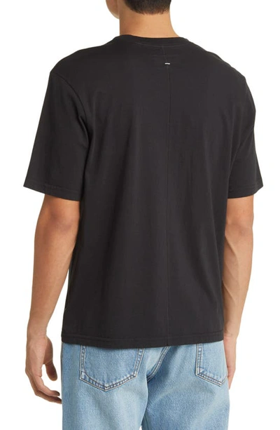 Rag & Bone Logo T-shirt In Black