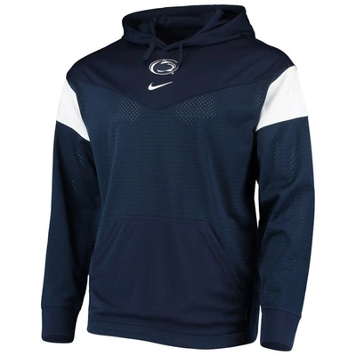 Shop Nike Navy Penn State Nittany Lions Sideline Jersey Pullover Hoodie