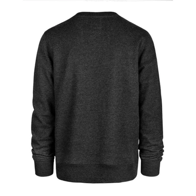 Shop 47 ' Heather Black Houston Rockets Tribeca Emerson Pullover Sweatshirt