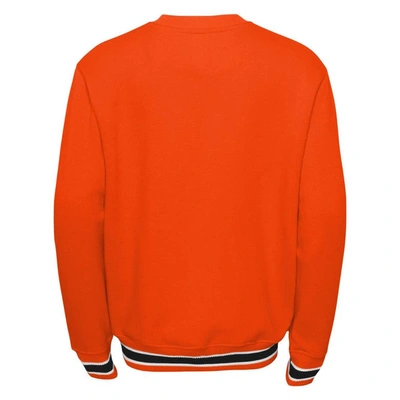 Shop Outerstuff Youth Orange Philadelphia Flyers Classic Blueliner Pullover Sweatshirt