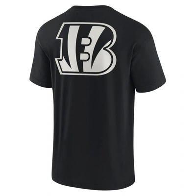 Shop Fanatics Signature Unisex  Black Cincinnati Bengals Elements Super Soft Short Sleeve T-shirt