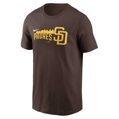 Shop Nike Brown San Diego Padres Local Team Skyline T-shirt