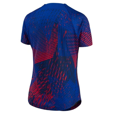 Shop Nike Blue Paris Saint-germain 2022 Pre-match Top