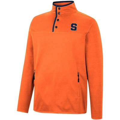 Shop Colosseum Orange Syracuse Orange Rebound Quarter-snap Jacket