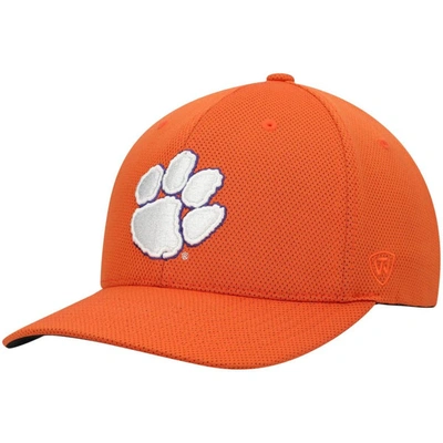 Shop Top Of The World Orange Clemson Tigers Reflex Logo Flex Hat
