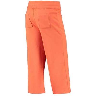 Shop Junk Food Orange Cleveland Browns Cropped Pants