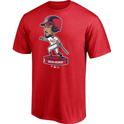 Shop Fanatics Branded Nolan Arenado Red St. Louis Cardinals Player T-shirt