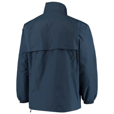 Shop Dunbrooke Navy New England Patriots Triumph Fleece Full-zip Jacket