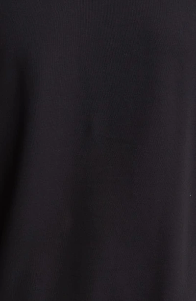 Shop Dickies Oxford Logo Appliqué Crewneck Sweatshirt In Knit Black