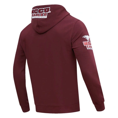 Shop Pro Standard Maroon North Carolina Central Eagles University Classic Pullover Hoodie