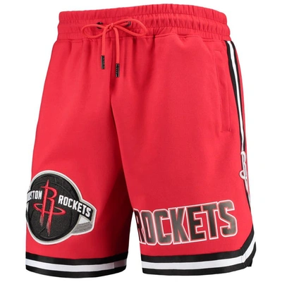 Shop Pro Standard Red Houston Rockets Chenille Shorts