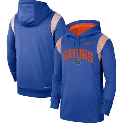 Shop Nike Royal Florida Gators 2022 Game Day Sideline Performance Pullover Hoodie