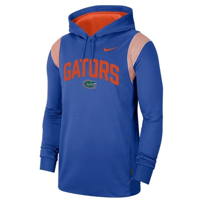 Shop Nike Royal Florida Gators 2022 Game Day Sideline Performance Pullover Hoodie