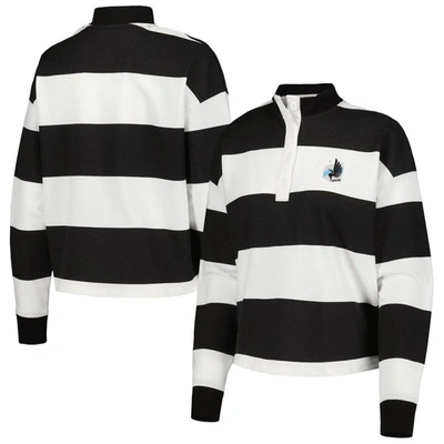 Shop Antigua White Minnesota United Fc Radical Rugby Stripe Long Sleeve T-shirt