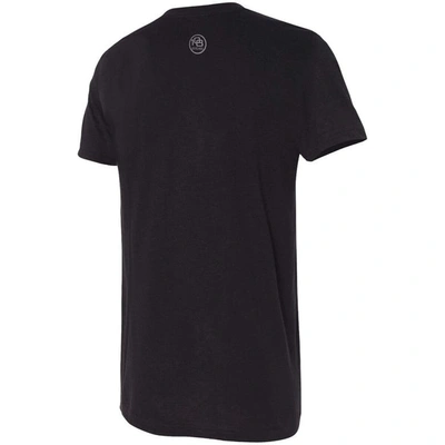 Shop 108 Stitches Black Llamas De Hickory Copa De La Diversion Sugar Skull Tri-blend T-shirt