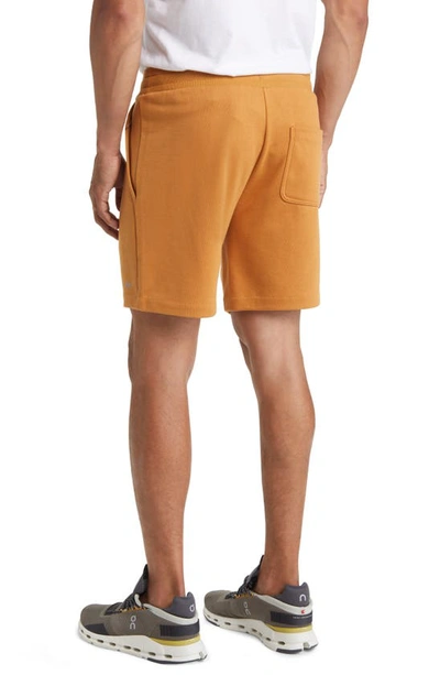 Shop Alo Yoga Chill Shorts In Toffee