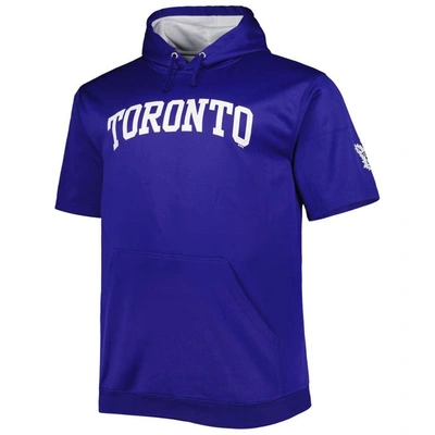 Fanatics Men's  Auston Matthews Blue Toronto Maple Leafs Big And Tall Name And Number Pullover Hoodie In Blue