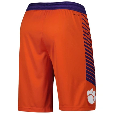 Shop Nike Orange Clemson Tigers Replica Team Basketball Shorts