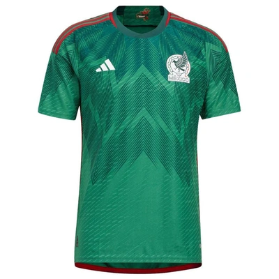 Shop Adidas Originals Adidas Green Mexico National Team 2022/23 Home Authentic Blank Jersey