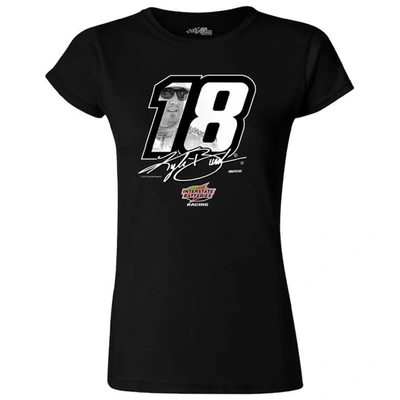 Shop Joe Gibbs Racing Team Collection Black Kyle Busch Driver T-shirt