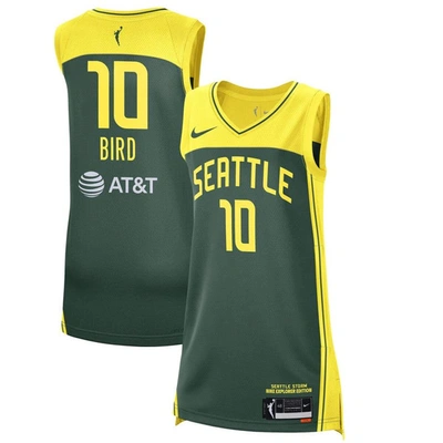 Shop Nike Sue Bird Green Seattle Storm 2021 Explorer Edition Victory Player Jersey