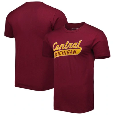 Shop Homefield Maroon Cent. Michigan Chippewas Baseball T-shirt