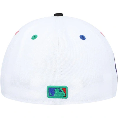 Shop New Era White/black Chicago Cubs 1962 Mlb All-star Game Primary Eye 59fifty Fitted Hat