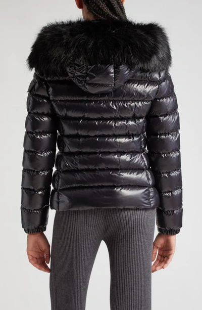 Shop Moncler Badyf Hooded Down Jacket In Black