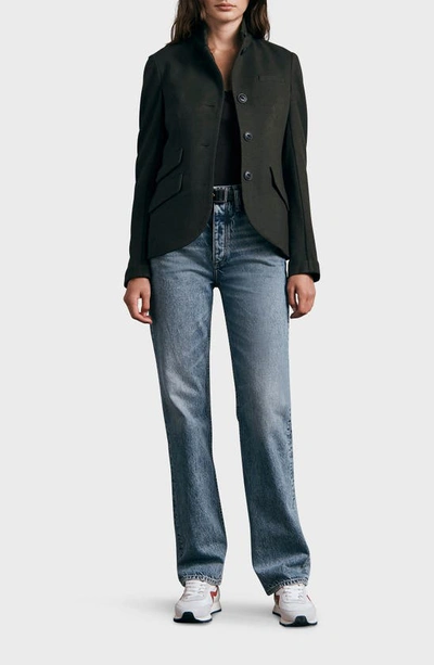 Rag & Bone Surplus Stretch Modal And Cotton-blend Jersey T-shirt In Blk