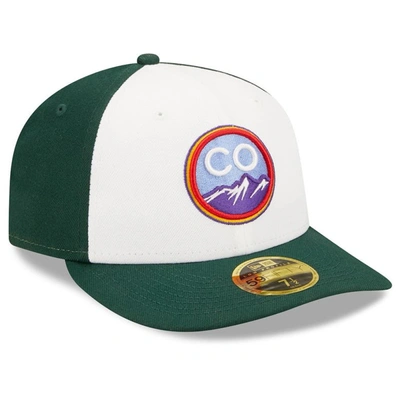 Shop New Era Green Colorado Rockies 2022 City Connect Low Profile 59fifty Fitted Hat
