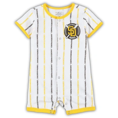 Shop Outerstuff Infant White San Diego Padres Ball Hitter Coverall
