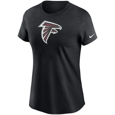 Shop Nike Black Atlanta Falcons Logo Essential T-shirt