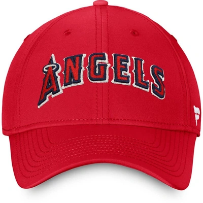 Shop Fanatics Branded Red Los Angeles Angels Core Flex Hat