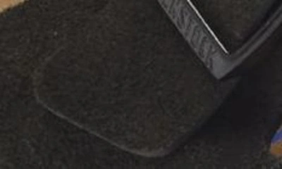 Birkenstock Arizona Soft Slide Sandal In Black