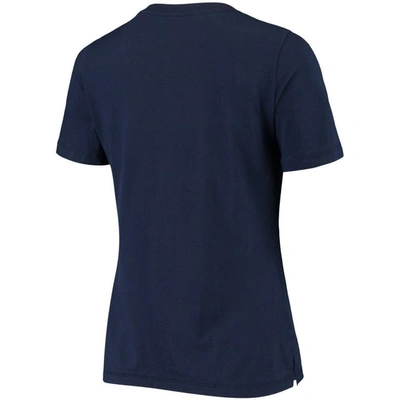 Shop Under Armour Navy Toledo Mud Hens Performance V-neck T-shirt