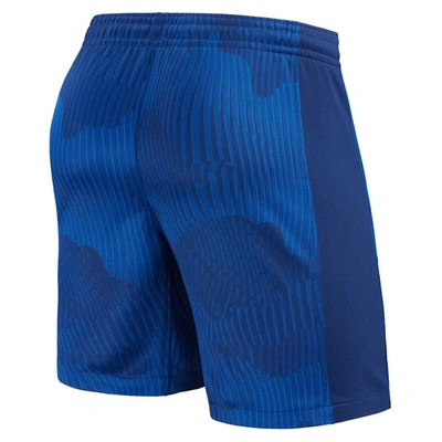 Shop Nike Blue Uswnt 2023 Away Stadium Shorts