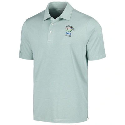 Shop Ahead Green Wgc-dell Technologies Match Play Airstream Essential Feed Striped Polo