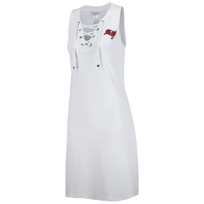 Shop Tommy Bahama White Tampa Bay Buccaneers Island Cays Lace-up Dress