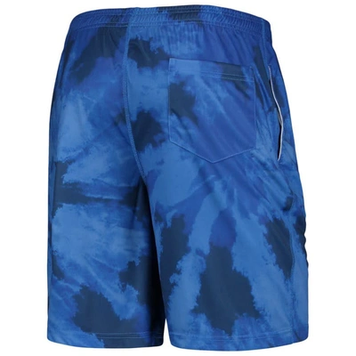 Shop Foco Navy Houston Astros Tie-dye Training Shorts