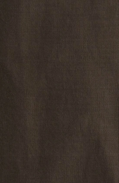 Nn07 Arne 5082 Solid Button-down Shirt In Army