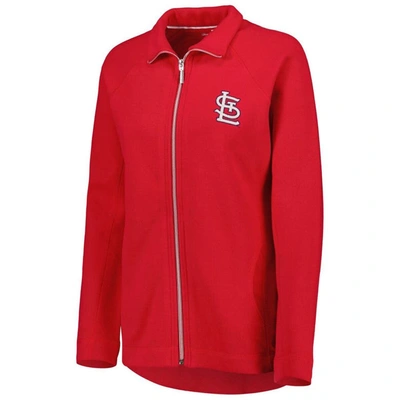 Shop Tommy Bahama Red St. Louis Cardinals Aruba Raglan Full-zip Jacket
