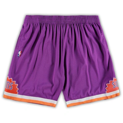 Shop Mitchell & Ness Purple Phoenix Suns Big & Tall Hardwood Classics Team Swingman Shorts