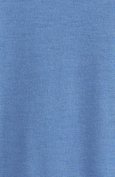 Shop John Smedley Marcus Virgin Wool Crewneck Sweater In Riveira Blue